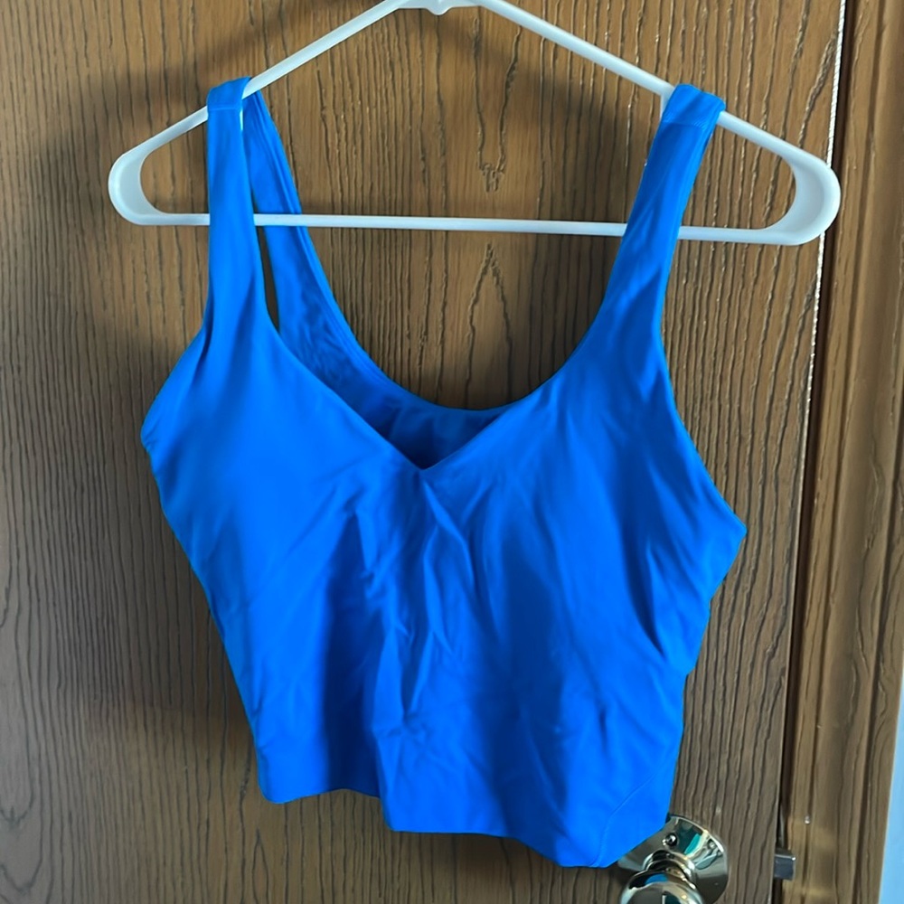 lululemon athletica Bright Blue Tank Top